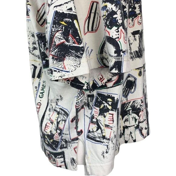 Vintage Red Eraser Baseball T-Shirt All Over Print - Picture 4 of 8